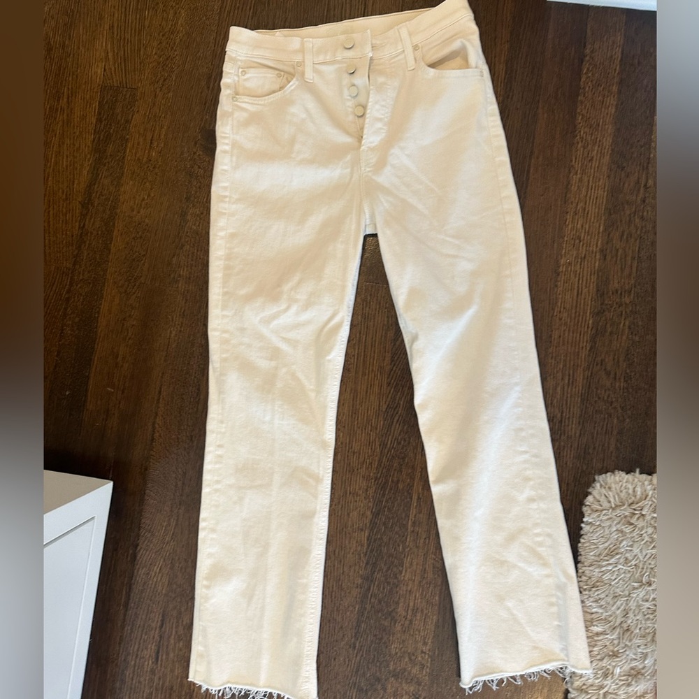 MOTHER White Jeans